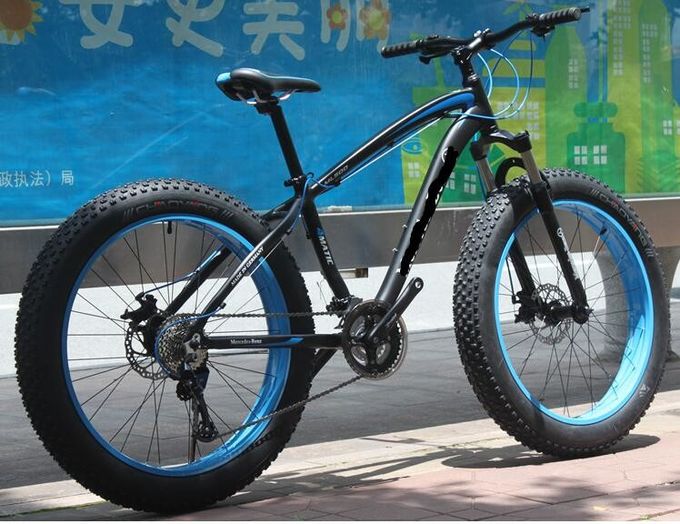 26×4.0 Full Suspension Fat Tire Mountain Bike